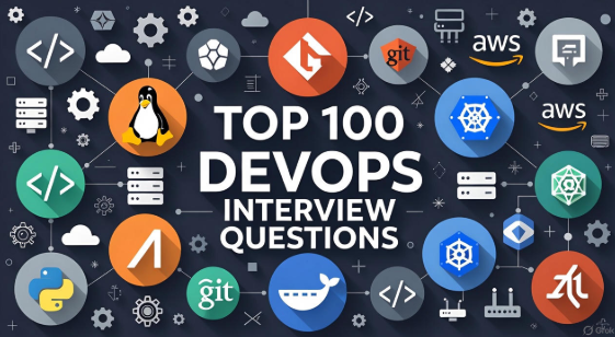 Top 100 DevOps Interview Questions (Linux, Git, Docker & Kubernetes)