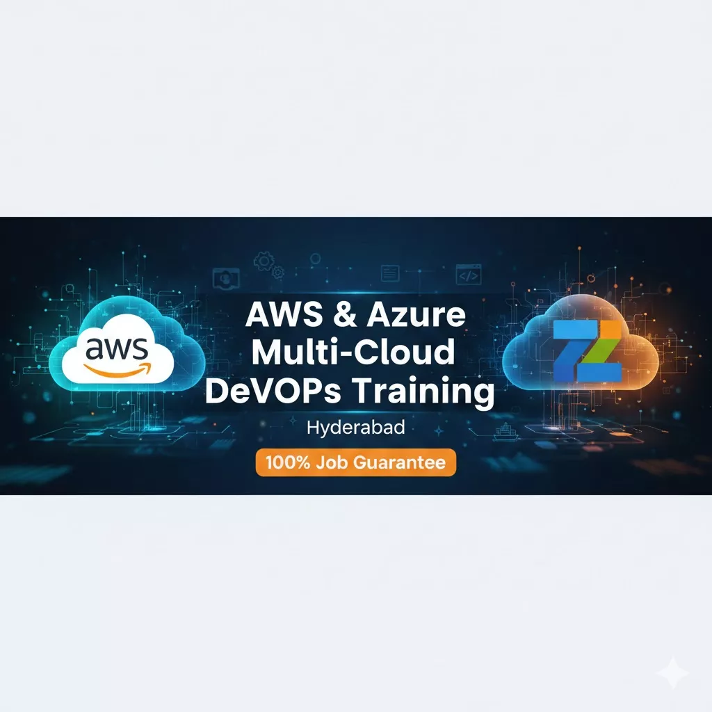 AWS & Azure Multi-Cloud DevOps Training in Hyderabad | 100% Job Guarantee