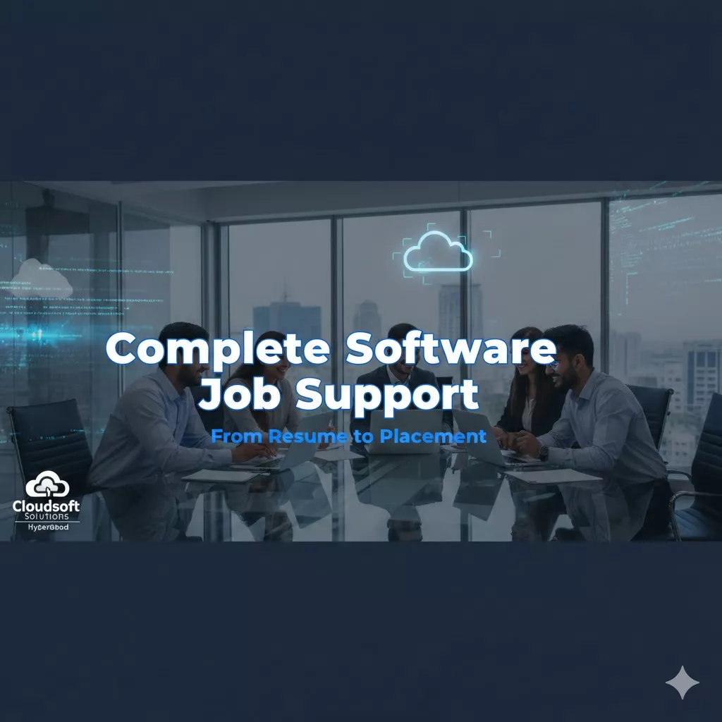 Complete Software Job Support in Hyderabad – From Resume to Placement | Cloudsoft Solutions