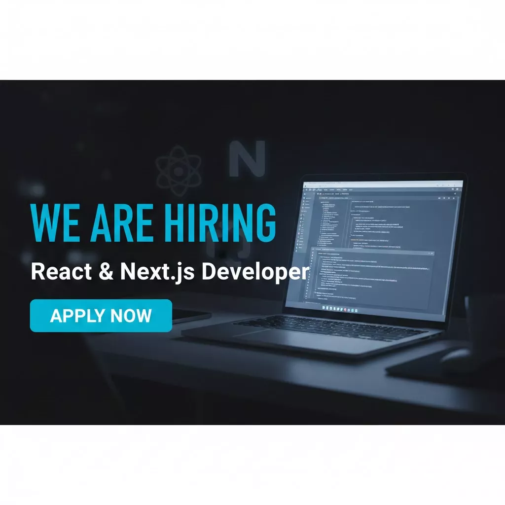 React & Next.js Developer Job | Apply Now